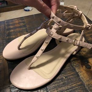 Light pink sandals